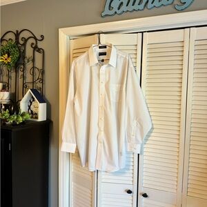 Men's Stafford "The Super Shirt" Classic‎ Fit SZ 18